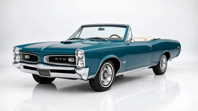 1966 Pontiac GTO Convertible 4-Speed